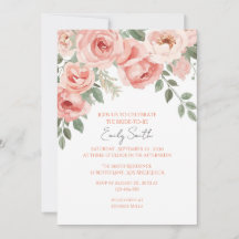 Floral Blush & Pastel Garden Fête des mariées