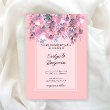 Floral Dusty mariage Rose