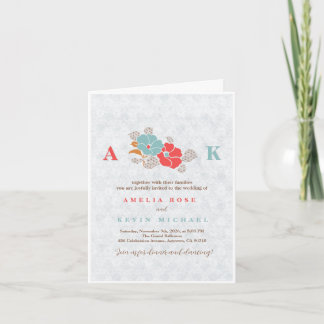 Invitation "Floral Elegance" Collection 