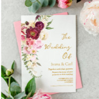 FLORAL Embrasser le Mariage de mariage