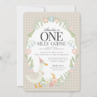 Floral En vichy oie soie beige Premier anniversair