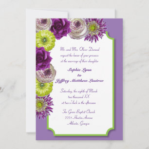 Invitation Floral Window