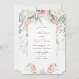 Invitation Florale Apaisée