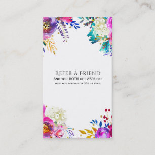 Invitation florale aquarelle amusante et audacieus