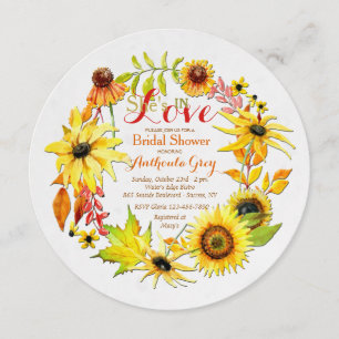 Invitation Florale d'or