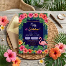 Flore de Luau pour les 60 ans de Flamant Tropical