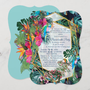 Invitation Flore tropicale Paradis & Oiseaux