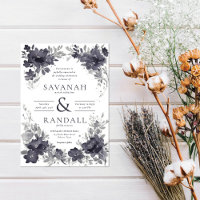 Flores saisonnières : Elégant Mariage aquarelle