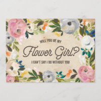 Flores vintages | Fleur fille