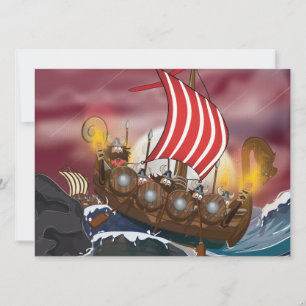 Invitation Flotte Viking Invasion