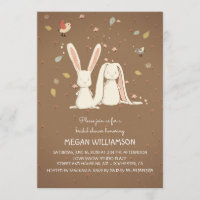 foin de lapin douchette nuptiale en bois