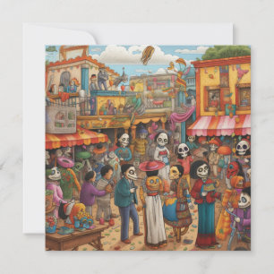 Invitation "Foire de Dia de los Muertos"