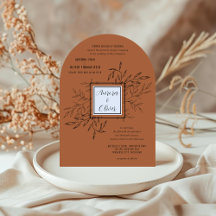 Foliage délicat | Mariage Arch en terre cuite Invi