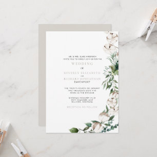 Invitation Folithe & Coton Mariage moderne