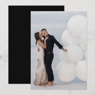 Invitation Fond de photo de mariage pour superposition de vél