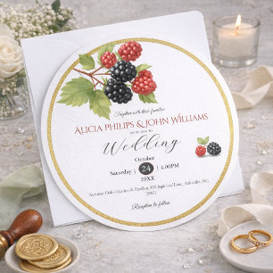 Invitation Fond de photo de mariage rustique romantique aux b