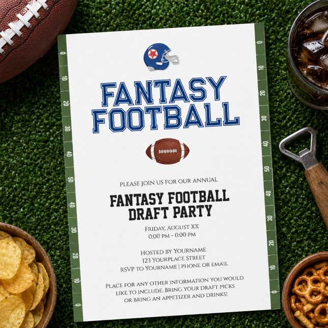 Invitation Football Fantastique (Créateur téléchargé)