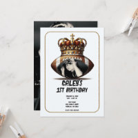 Football King Gold Crown Photo 1er anniversaire