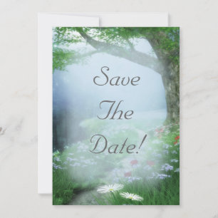 Invitation Forêt Enchantée de la Sauvagerie Épousez-moi Annon