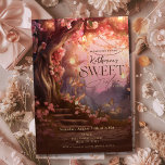Invitation Forêt enchantée Imaginaire bois doux 16<br><div class="desc">Ce design captivant les transporte dans un monde magique rempli de la douce lueur du crépuscule et des touches fantaisistes du rose. De grands arbres délicats, leurs branches ornées de lumières scintillantes, tandis que des créatures fantaisistes dansent au milieu du feuillage. Un sentiment d'émerveillement envahit l'air lorsque les clients se...</div>