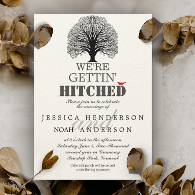 Invitation Forêt Enchantée Oiseaux Amoureux Mariage (Love makes the world go round on back.)
