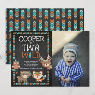 Invitation Forêt tribale, DEUX sauvages