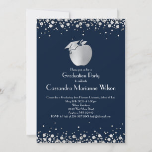 Invitation Formation des enseignants Graduation Marine Blue S