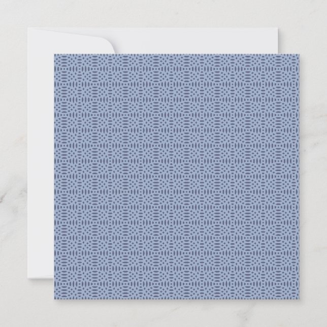 Invitation formes circulaires motif transparent (Devant)