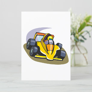 Invitation Formule 5 Racing Car