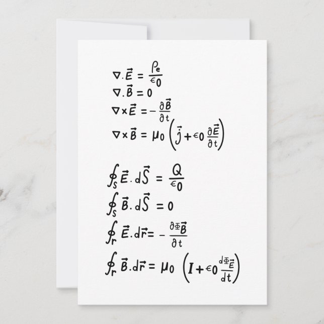 Invitation Formule physique T-shirt (Devant)