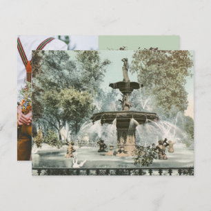 Invitation Forsyth Fountain Savannah GA Photo Enregistrer la