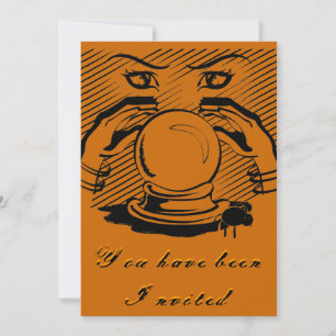 Invitation Fortune d'Halloween