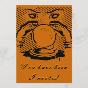 Invitation Fortune d'Halloween