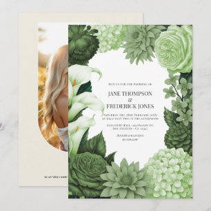 Invitation Fougère sauvage, mousse douce et mariage au pistac