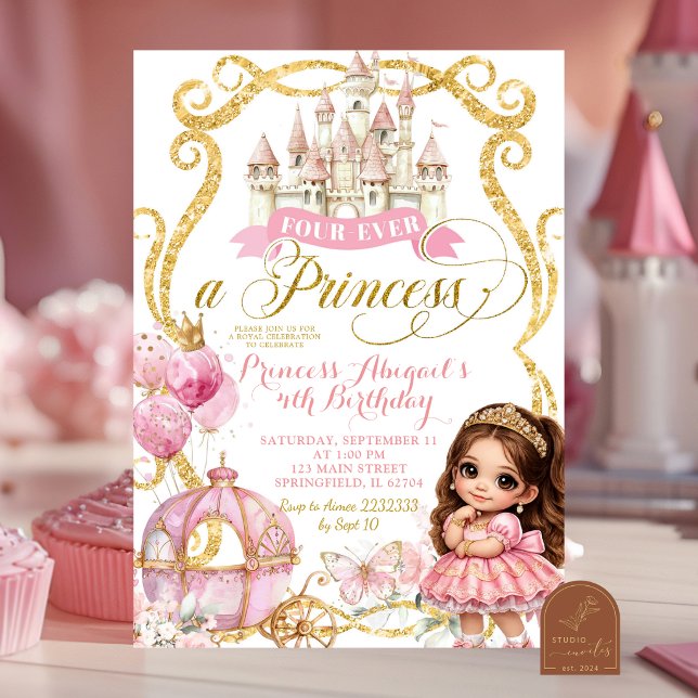 Invitation Fourever une princesse espagnole (Créateur téléchargé)