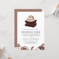 Fournée de Brownies | Petite réunion sur le thème