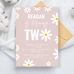 Invitation Fournitures de fête du 2e anniversaire pour garçon