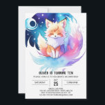 Invitation Fox Friends in the Woods Anniversaire<br><div class="desc">Réunissez vos amis pour une aventure boisée avec notre invitation Fox Friends in the Woods Birthday, conçue pour les enfants de tous âges. Imaginez un joyeux rassemblement de renards amicaux sous le couvert forestier, invitant les invités à une fête remplie de camaraderie et de plaisir. Le format éditable et imprimable...</div>