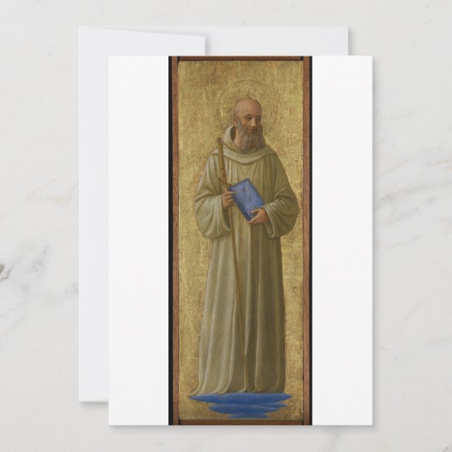 Invitation Fra Angelico - Saint Romuald (Devant)