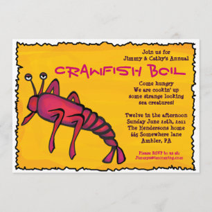 Invitation FRAÎCHE de partie d'ÉBULLITION