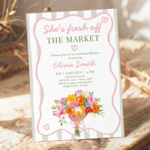 Frais Sorti du Marché Rose Vert Enterrement de Vie