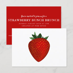 invitation fraise