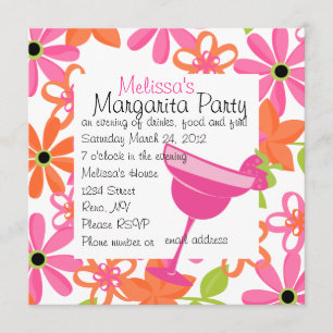 Invitation Fraise Margarita