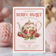 fraise quelqu'un Berry Baby shower sucré