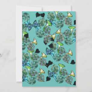Invitation French Horn Marching Band Class Teacher