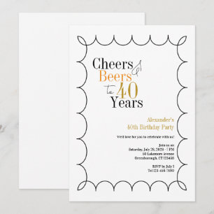 Invitation Frères et bières 40e anniversaire Fête frontière v