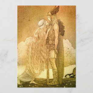 Invitation Freyja et Svipdag par John Bauer 1911