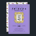 Invitation FRIENDS™ | Celui avec le 40ème anniversaire<br><div class="desc">Célébrez votre anniversaire avec FRIENDS™. Personnalisez cette invitation emblématique pour l'anniversaire de FRIENDS™ en ajoutant tous les détails de votre fête !</div>