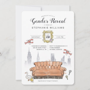 Invitation FRIENDS™ Révélation du sexe du bébé à Central Pe