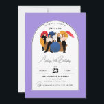 Invitation Friends TV Show Theme Personnalisable Anniversaire<br><div class="desc">Préparez-vous à accueillir le dernier bash d'anniversaire sur le thème des Amis avec notre Invitation d'anniversaire personnalisable d'une émission télévisée d'Amis! Parfait pour les fans de l'iconique sitcom,  cette invitation apporte l'esprit de Central Perk directement à votre porte.</div>